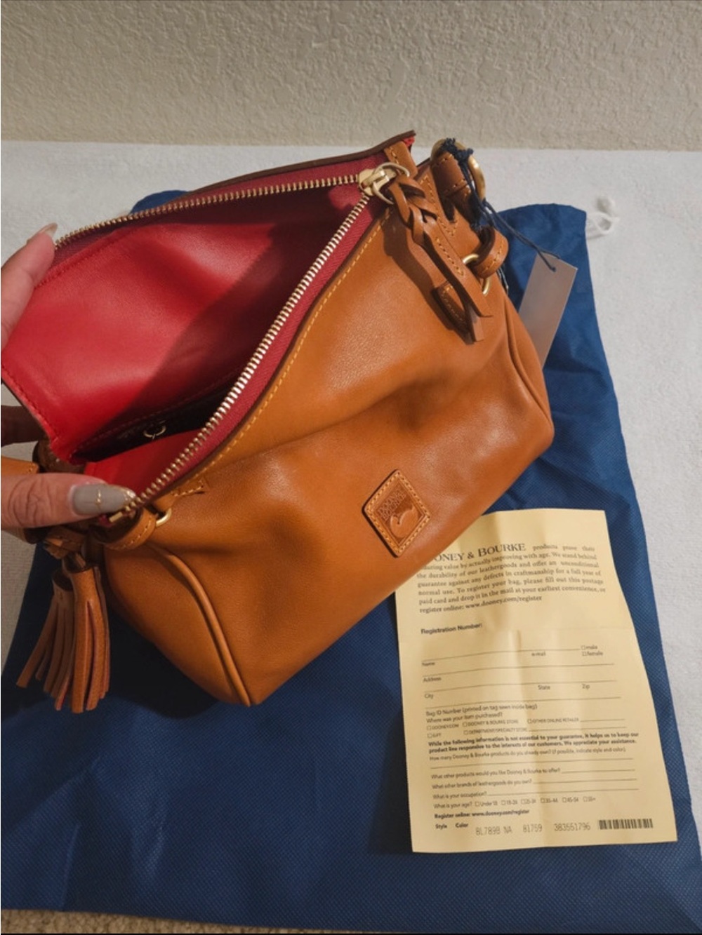 Dooney & Bourke Florentine Shoulder Bag - Picture 5 of 9
